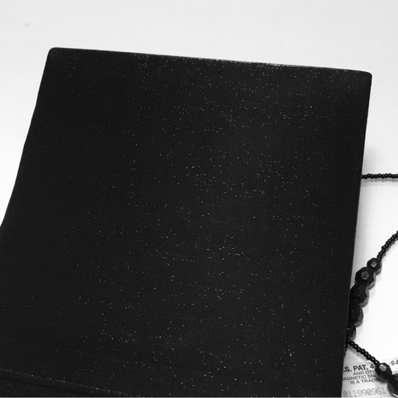 Y&S Shimmery Mini Bag Beaded Strap Evening - Picture 14 of 14